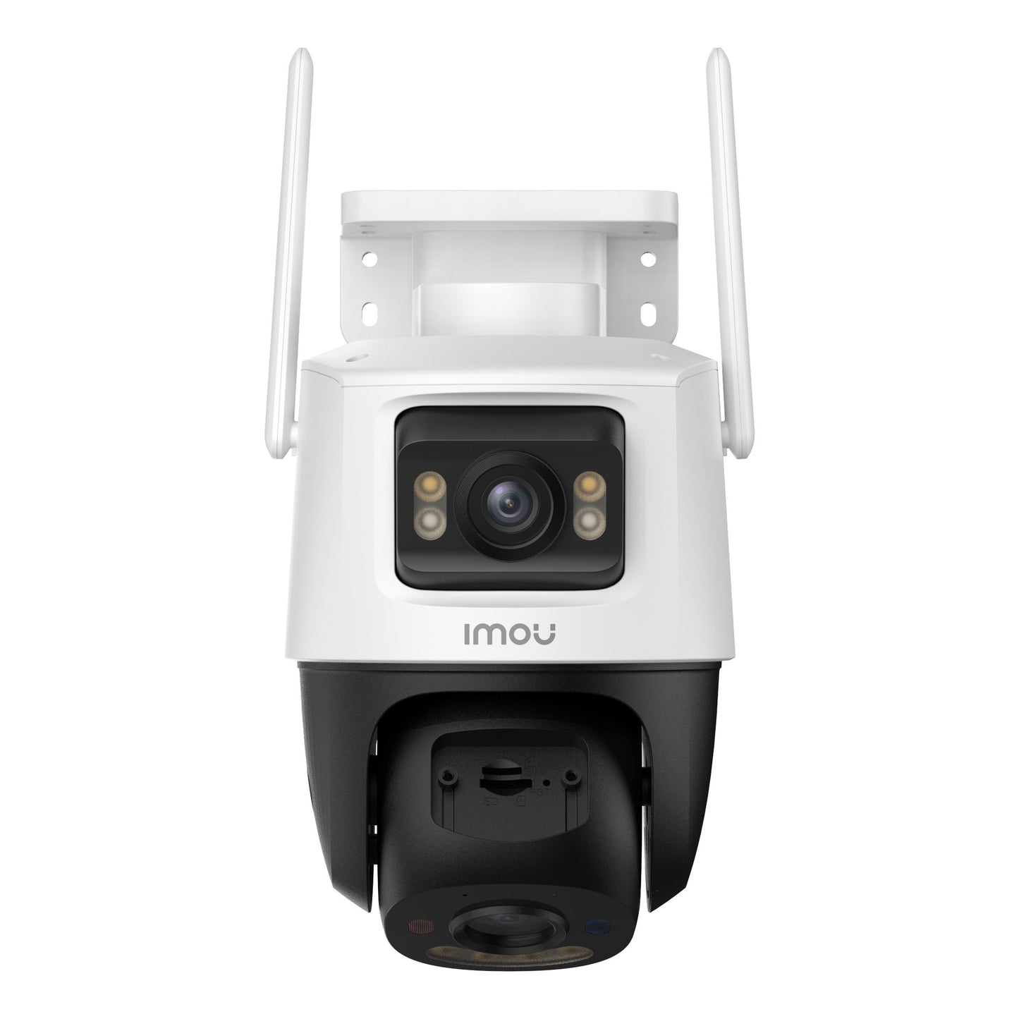 Imou cruiser dual 2 pro beveiligingscamera (wit, 4mp, wifi 6, lan)