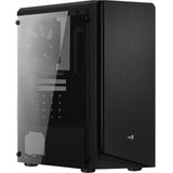 Aerocool rift midi tower behuizing (zwart | 3x usb-a | rgb | window) - afbeelding 2