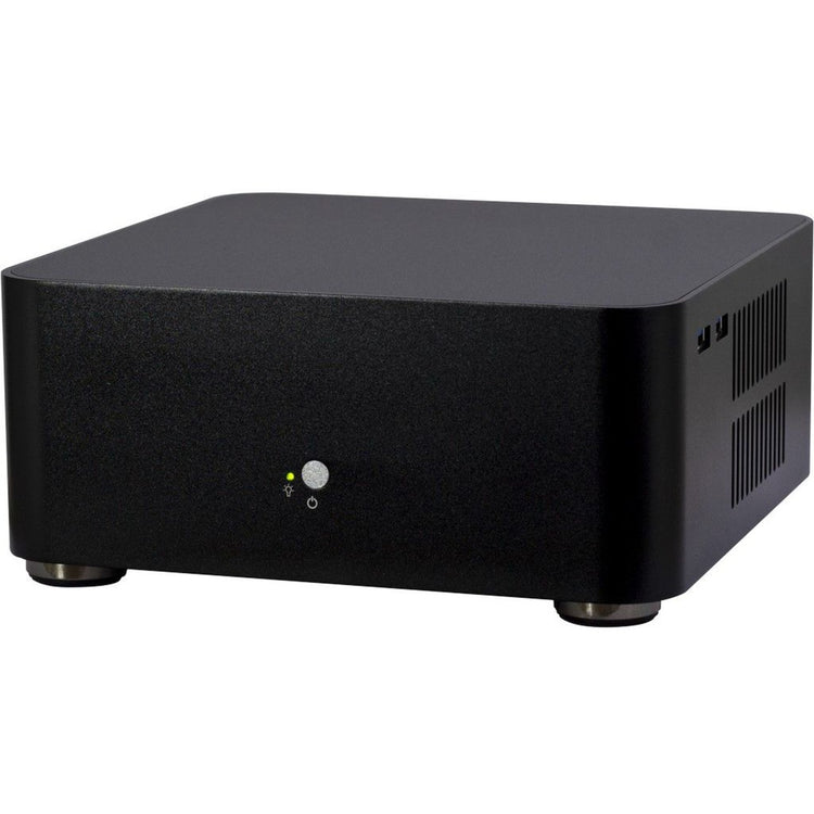 Inter-tech itx a80 htpc behuizing (zwart | 2x usb-a)