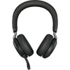 Jabra evolve2 75 on-ear headset (zwart, link380c, microsoft teams)