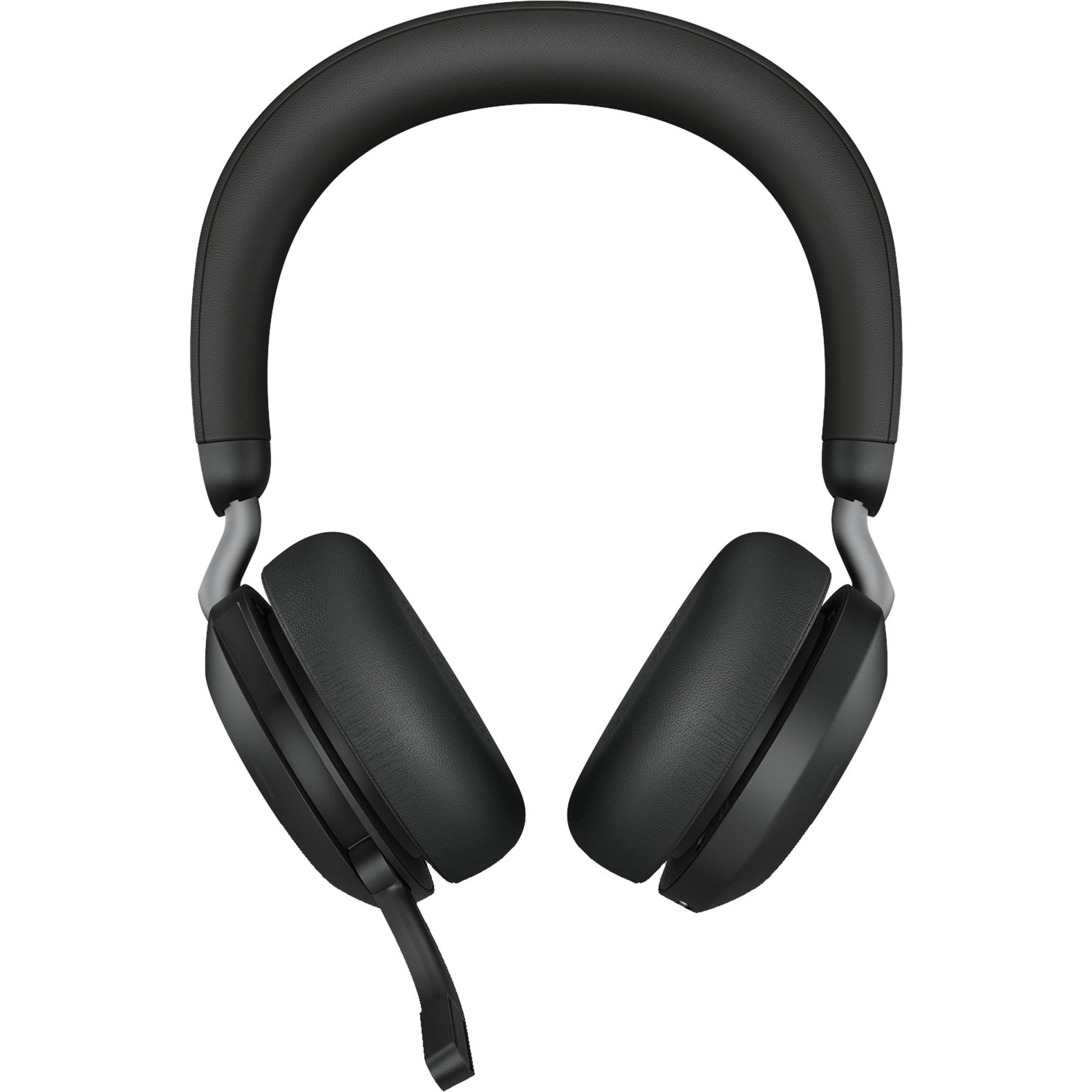 Jabra evolve2 75 on-ear headset (zwart, link380c, microsoft teams)