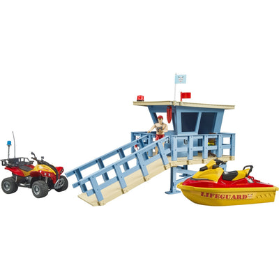 Bruder bworld reddingsbrigade station speelfiguur (62780)
