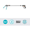 Gardena grijper 4-in-1 (grijs turquoise)