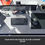 Logitech mx mechanical mini toetsenbord (zwart, us-international lay-out (qwerty), gl tactile, 80% (tkl), bluetooth) - afbeelding 10