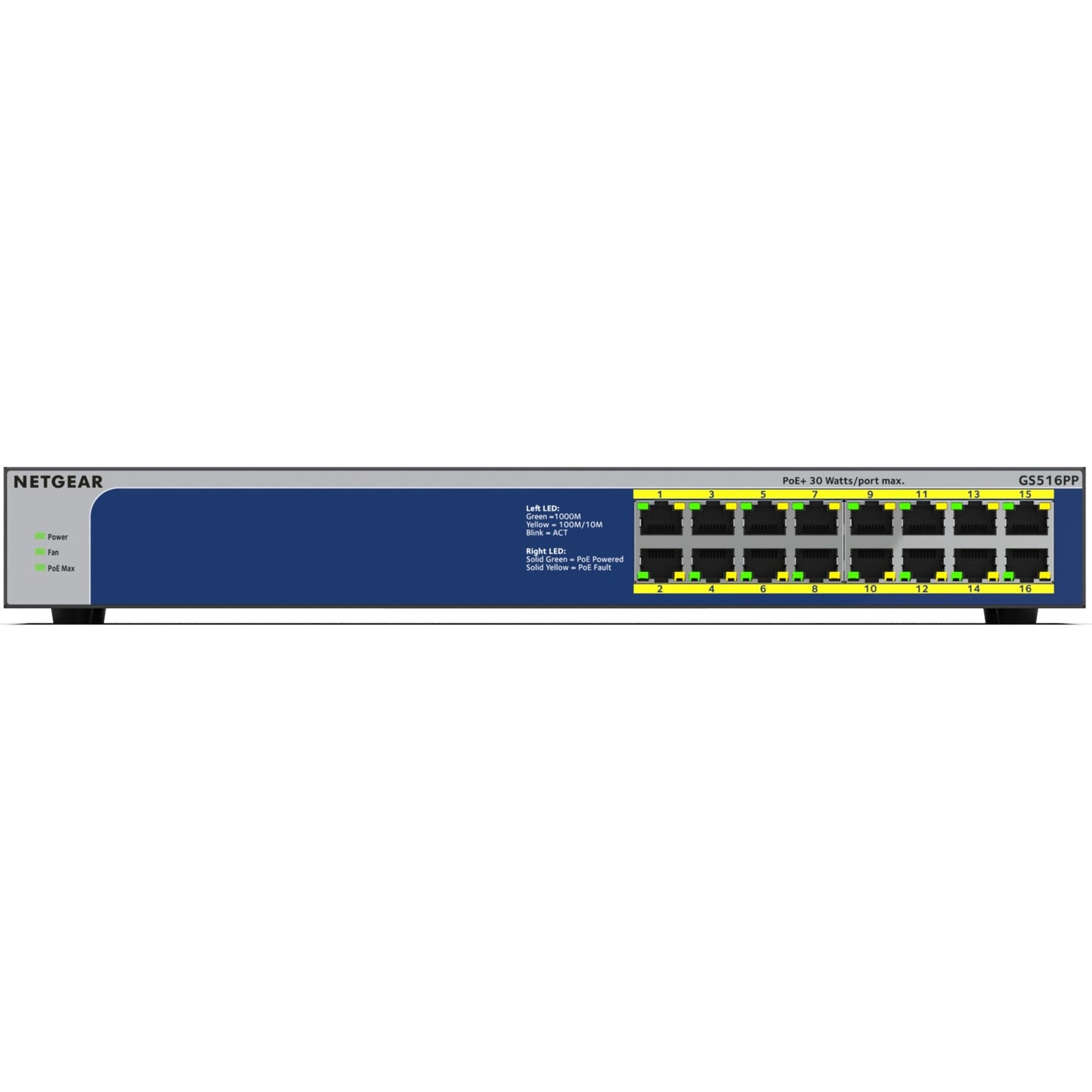 Netgear gs516pp switch