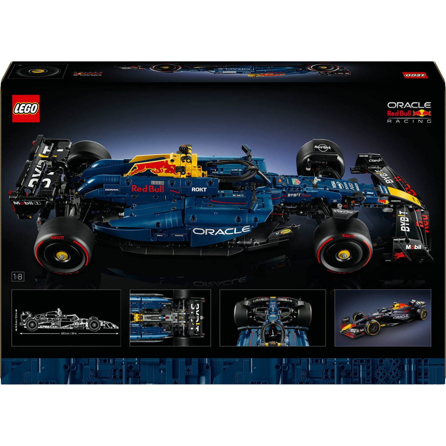Lego technic 42206 oracle red bull racing rb20 f1 auto