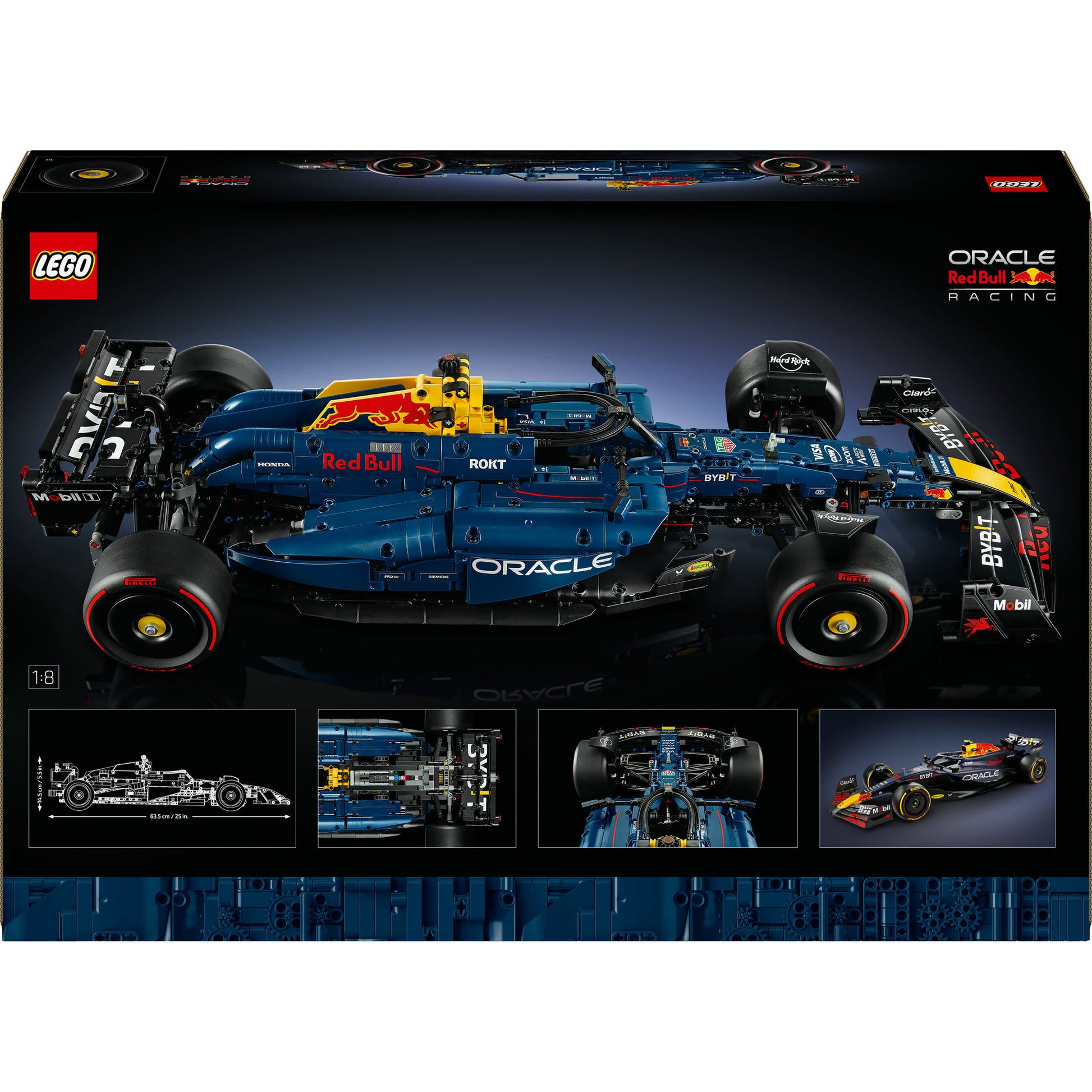 Lego technic 42206 oracle red bull racing rb20 f1 auto