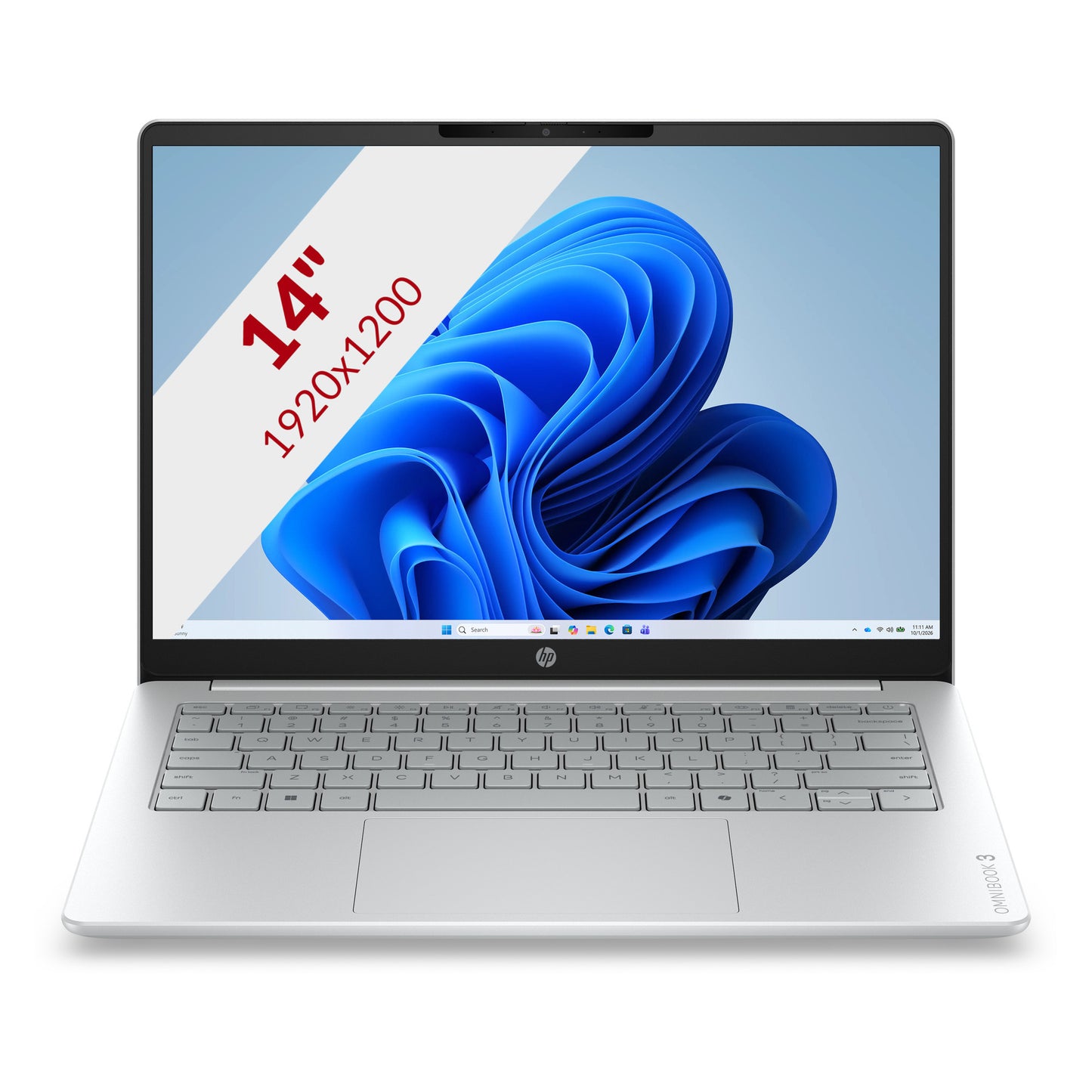 Hp omnibook 3 14-hy0058ndx (e10k7ea) 14 laptop (grijs | ryzen 5 7520u | radeon 610m | 8 gb | 512 gb ssd)