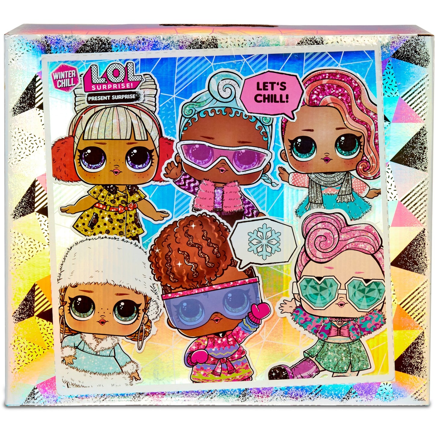 Mga entertainment l.o.l. surprise! present surpise winter chill pop