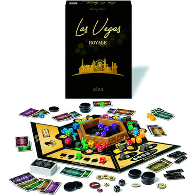 Ravensburger las vegas royale dobbelspel (engels, 2 - 5 spelers, 45 - 60 minuten, vanaf 8 jaar)