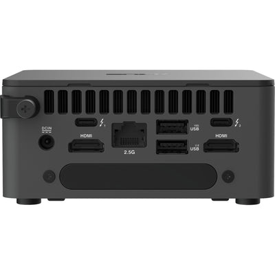 Asus nuc 13 pro kit nuc13anhi70002i barebone (zwart | core i7-1360p | iris xe graphics)