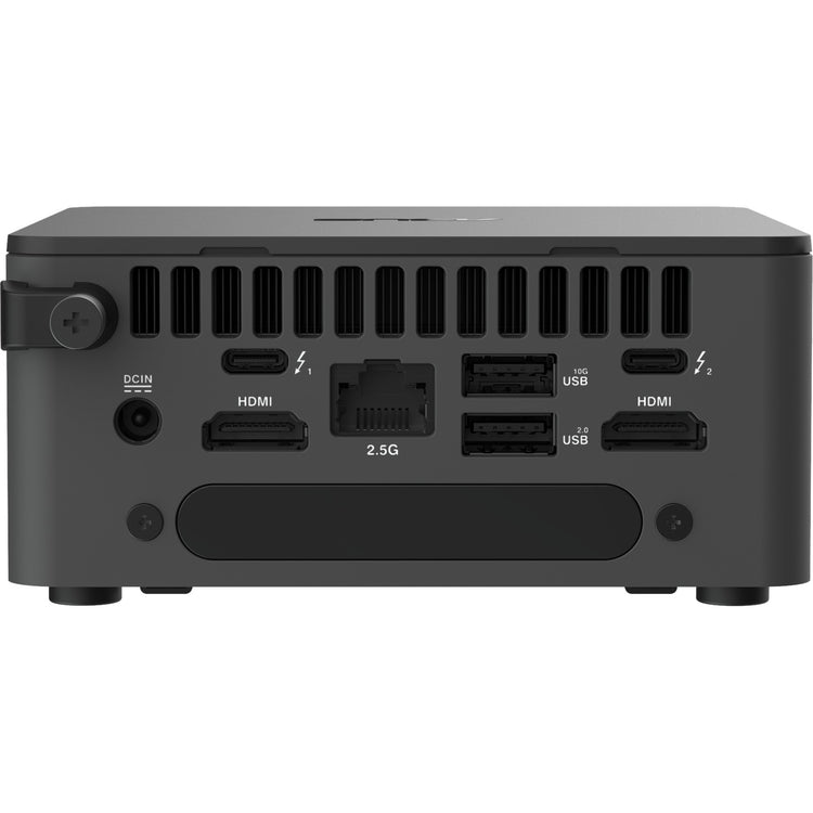 Asus nuc 13 pro kit nuc13anhi70002i barebone (zwart | core i7-1360p | iris xe graphics)