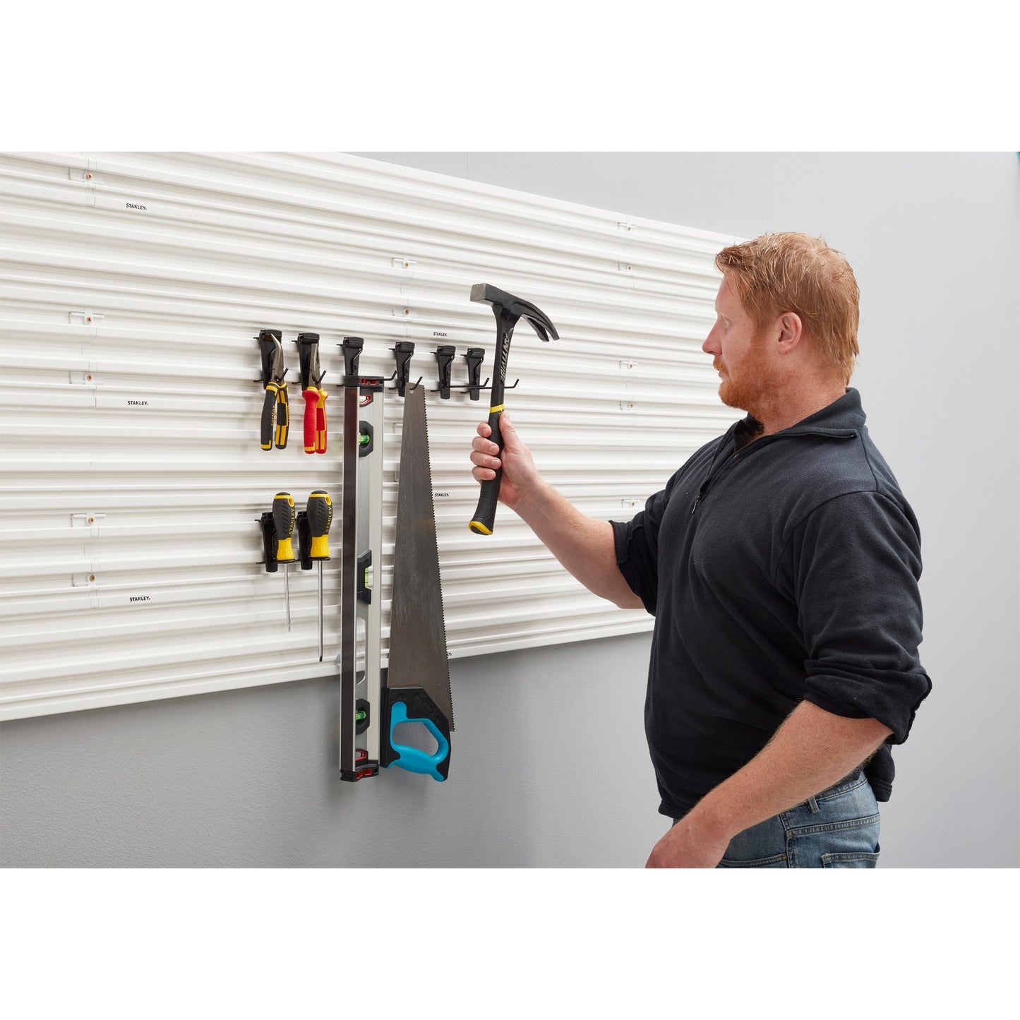 Stanley track wall® hakenassortiment small 8 stuks