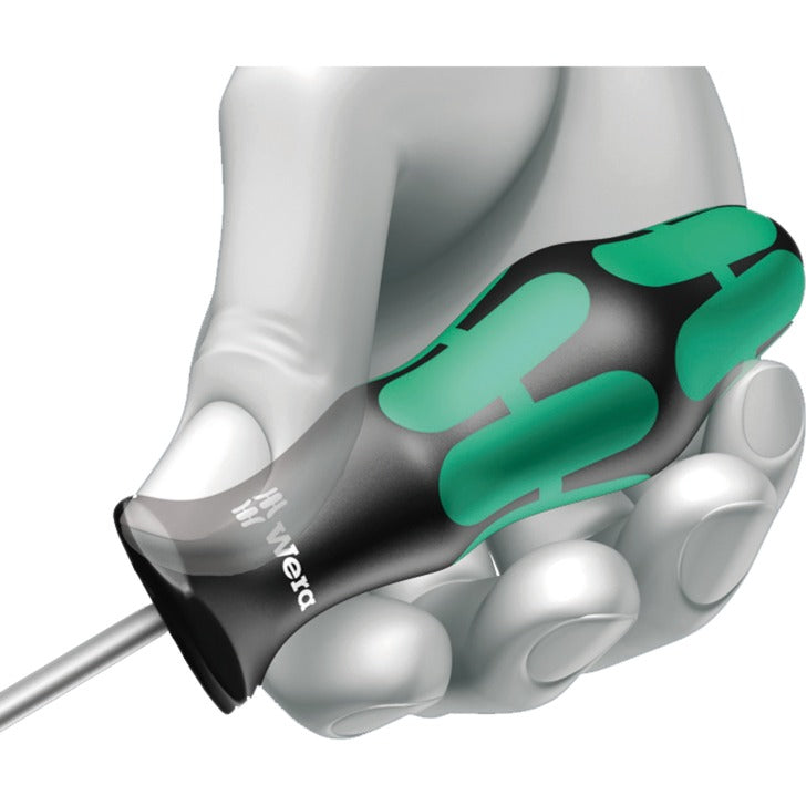 Wera 334 6 schroevendraaierset kraftform plus (zwart groen, 6-delig)