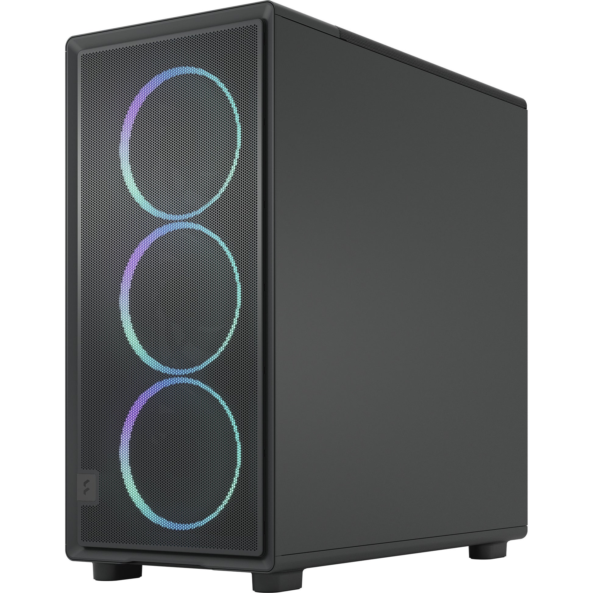 Fractal design epoch xl tg rgb midi tower behuizing (zwart | 2x usb-a | 1x usb-c | rgb | tempered glass)