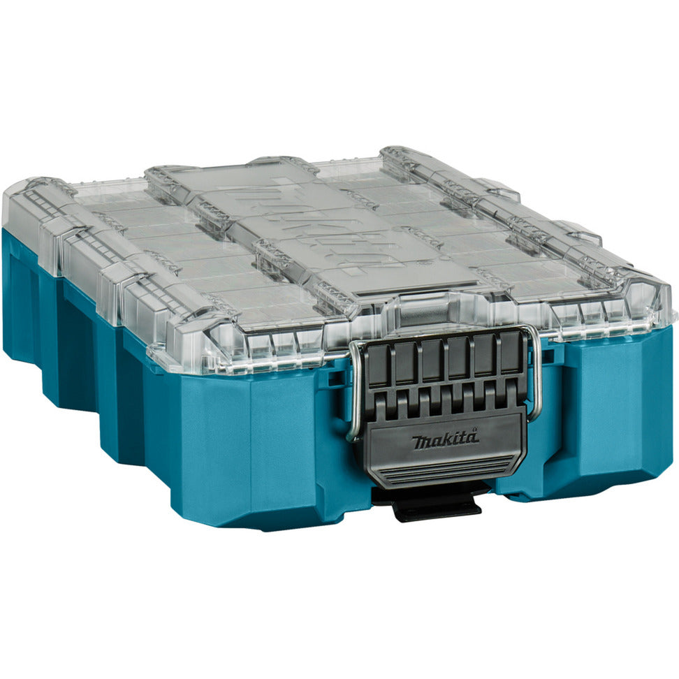 Makita maktrak organizer medium p-91045 gereedschapsbox (blauw zwart)