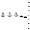 Oak components titanium screws set for sram bleedport mineral oil (4 pieces)