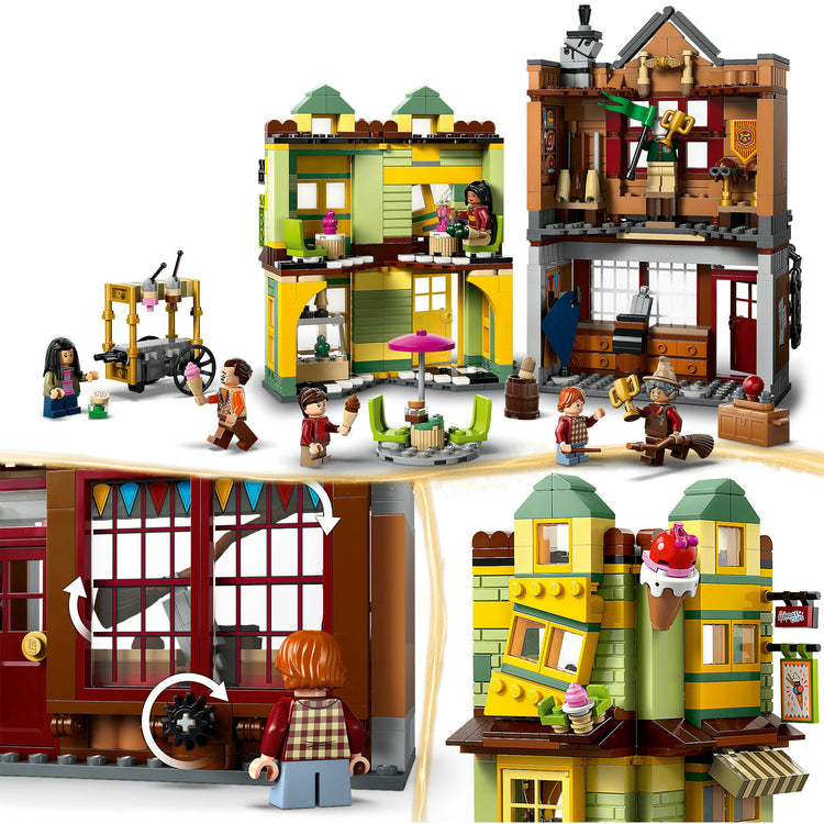 Lego harry potter zwik zwachtels zwerkbalpaleis en ijssalon set - 76452