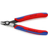 Knipex electronic super knips 78 41 125 elektronica-tang (rood blauw)
