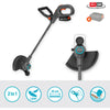 Gardena gazontrimmer easytrim 25 18v grastrimmer (grijs turquoise, accu en oplader niet inbegrepen)