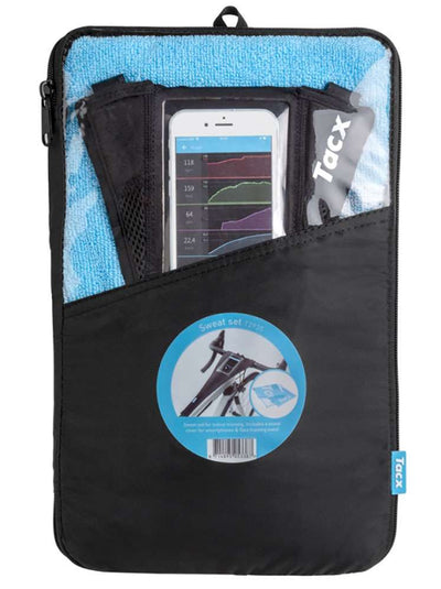 Garmin tacx® sweat set incl. smartphone sweat catcher + towel t2935
