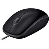 Logitech b110 silent muis (zwart, 1000 dpi) - afbeelding 3
