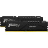 Kingston fury beast 32 gb ddr5-5600 (2x 16 gb) werkgeheugen (zwart, kf556c36bbek2-32, xmp 3.0, expo)