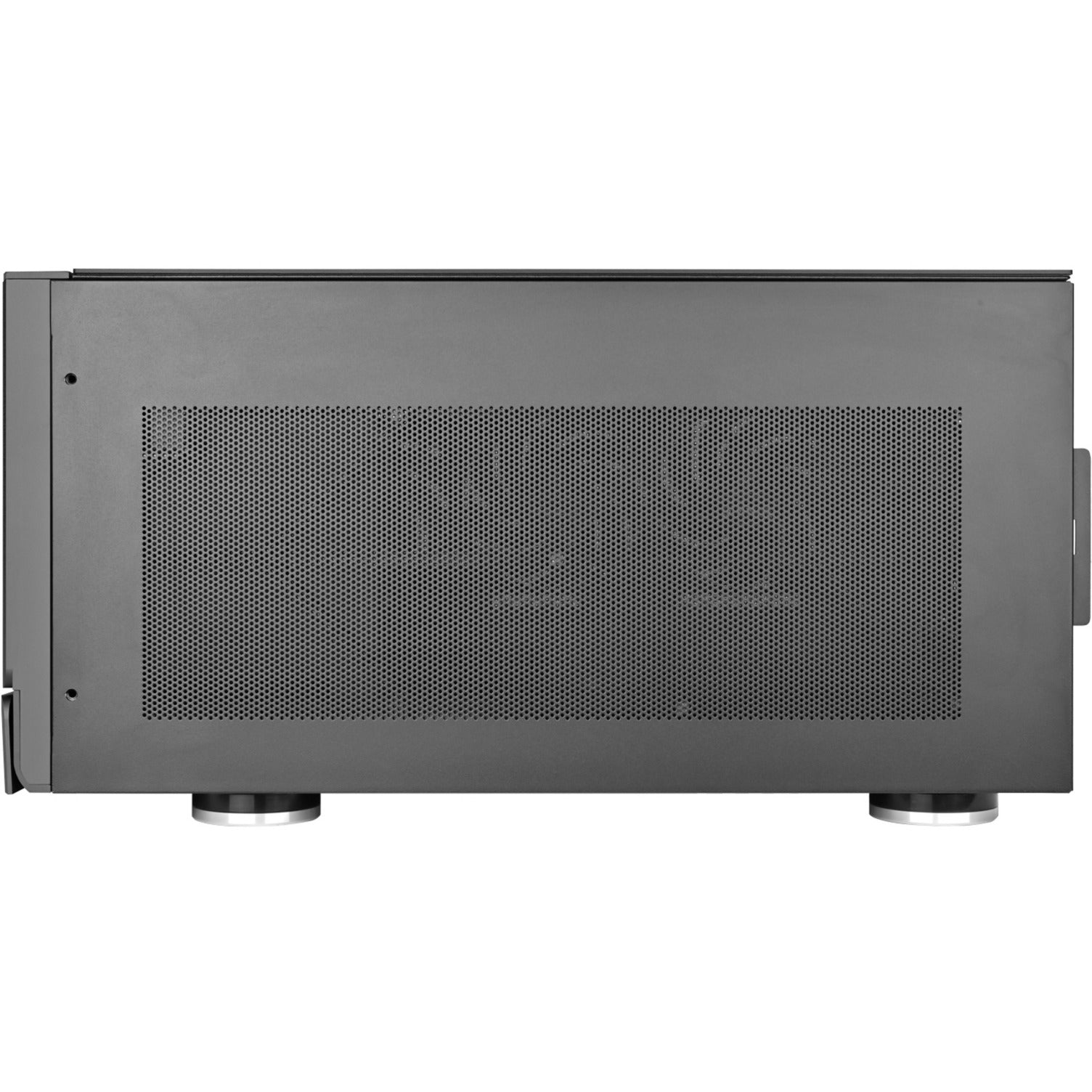 Silverstone crown 04 htpc behuizing (donkergrijs | 4x usb-a | 1x usb-c)