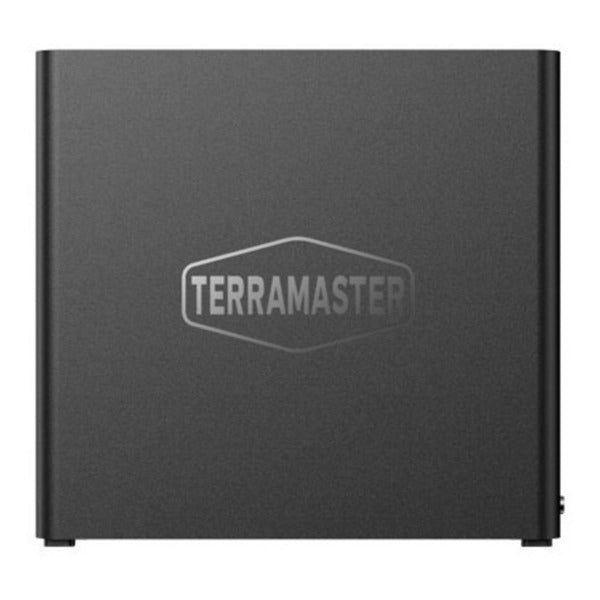 Terramaster f4 ssd nas (zwart, 1x 5gbe, hdmi, usb)