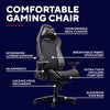 Trust gxt 721 ruya pro premium comfortabele gaming stoel (zwart geel)