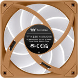 Thermaltake ct120 ex argb sync pc cooling fan gravel sand (3-fan pack) case fans (lichtbruin, 3 stuks, 120 x 120 x 25 mm, pwm) - afbeelding 6