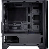 Inter-tech h-606 mini tower behuizing (zwart | 2x usb-a)