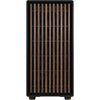 Fractal design north xl midi tower behuizing (zwart houtkleur | 2x usb-a | 1x usb-c | tempered glass)