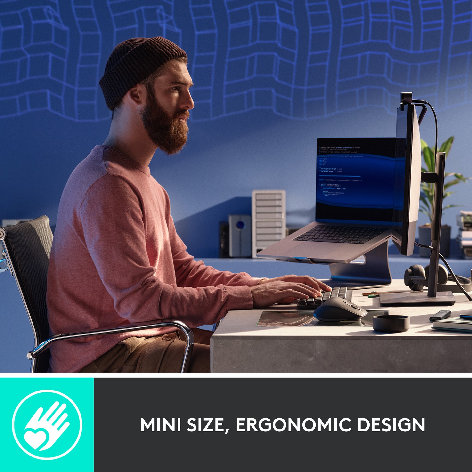 Logitech mx mechanical mini toetsenbord (zwart, us-international lay-out (qwerty), gl tactile, 80% (tkl), bluetooth)