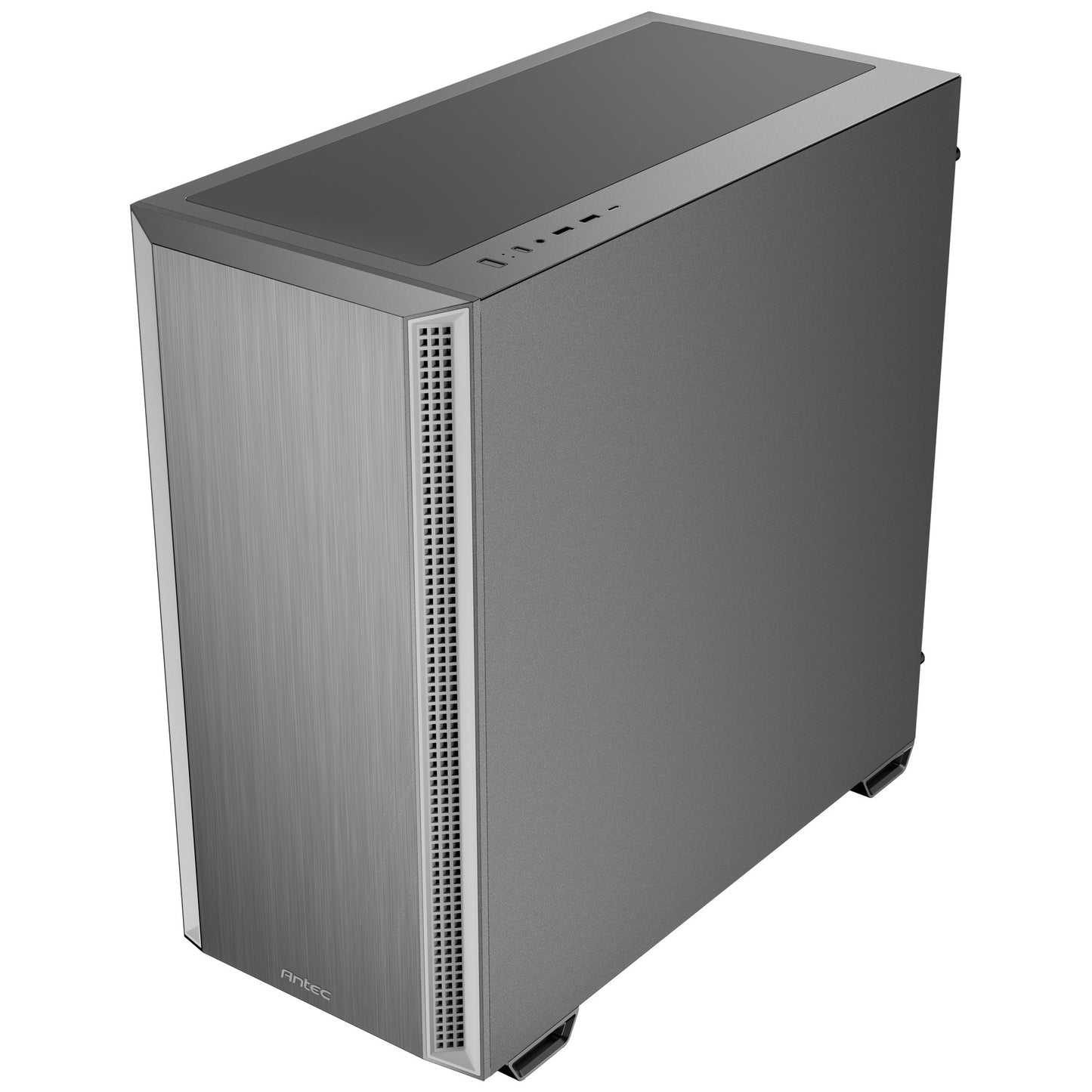 Antec p7 s midi tower behuizing (zwart zilver | 2x usb-a | 1x usb-c)
