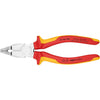 Knipex kombitang 01 06 190 combinatietang (rood geel)