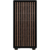 Fractal design north xl midi tower behuizing (zwart houtkleur | 2x usb-a | 1x usb-c)
