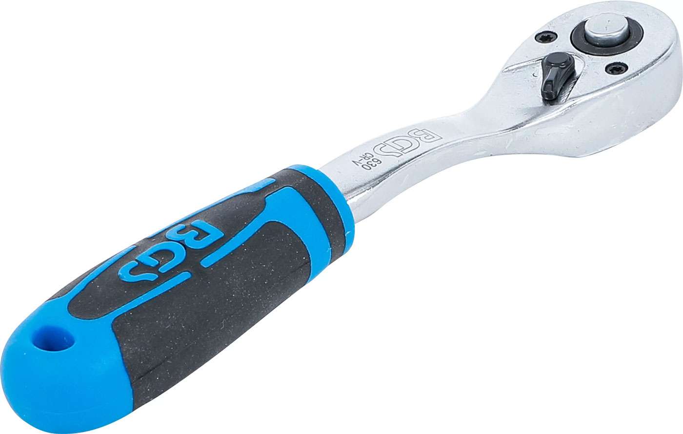 Bgs technic reversible ratchet | fine-toothed | output external square 6.3 mm (1 4 )