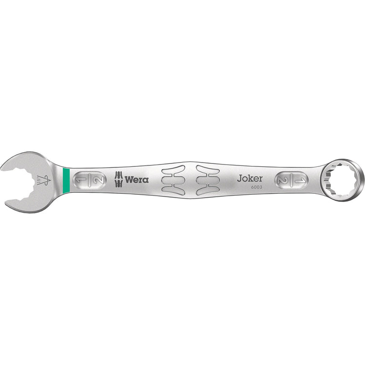 Wera 9642 magneetstrip 6003 joker imperial 1 ringsteeksleutelset moersleutel (inch, 8‑delig)