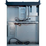 Inter-tech 2u-2098-sl rack behuizing (zwart | 2x usb-a) - afbeelding 5
