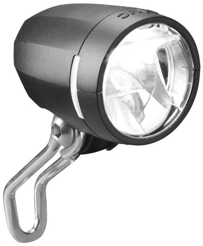Koplamp Busch und Müller Lumotec Myc T Senso Plus met sensor en standlicht voor naafdynamo - 50 Lux