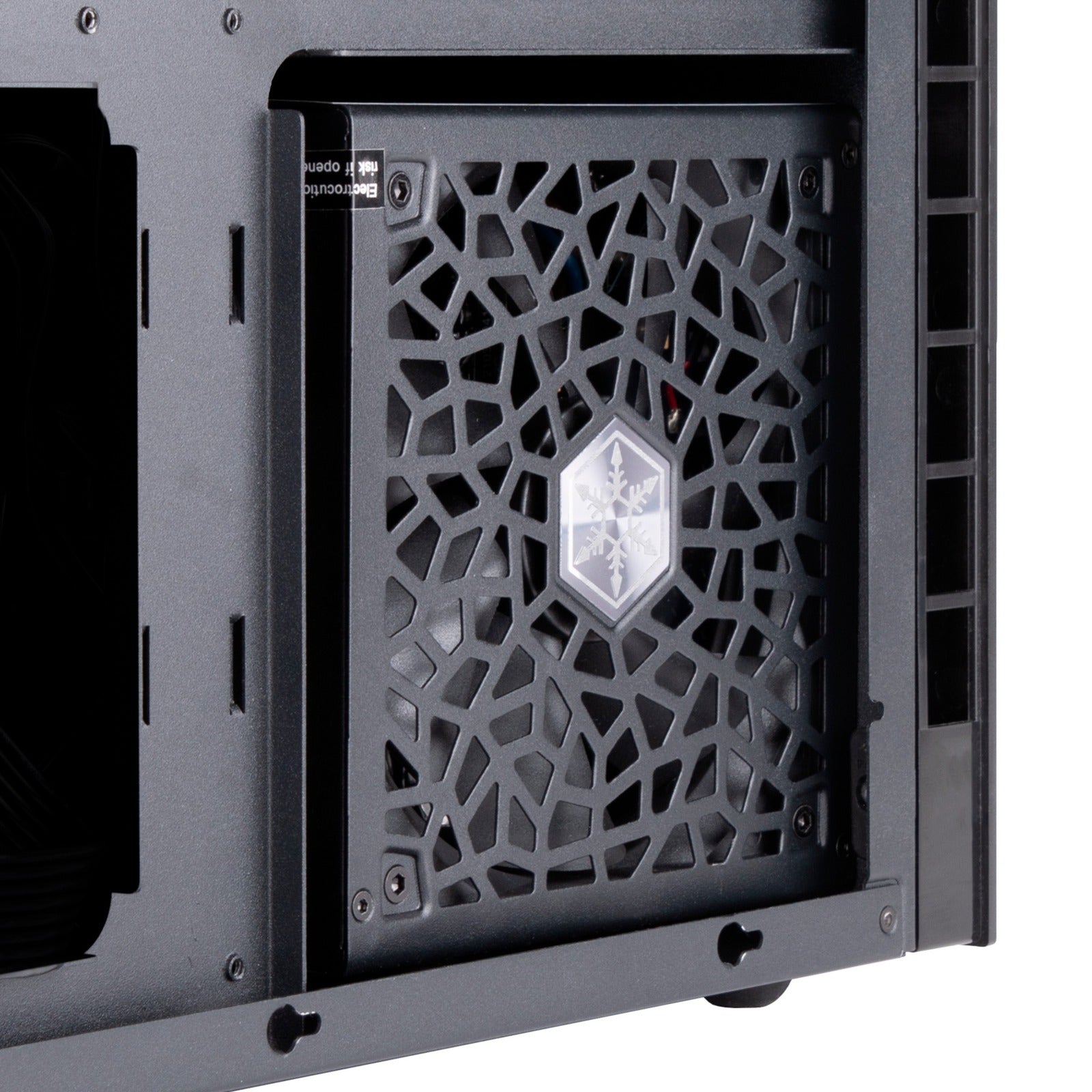 Silverstone sugo 17 mini tower behuizing (zwart | 2x usb-a | 1x usb-c)