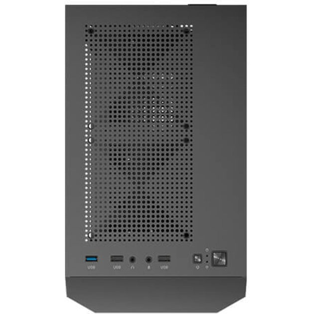 Antec ax20 midi tower behuizing (zwart | 3x usb-a | tempered glass)