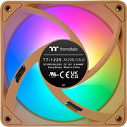 Thermaltake ct120 ex argb sync pc cooling fan gravel sand (3-fan pack) case fans (lichtbruin, 3 stuks, 120 x 120 x 25 mm, pwm) - afbeelding 5