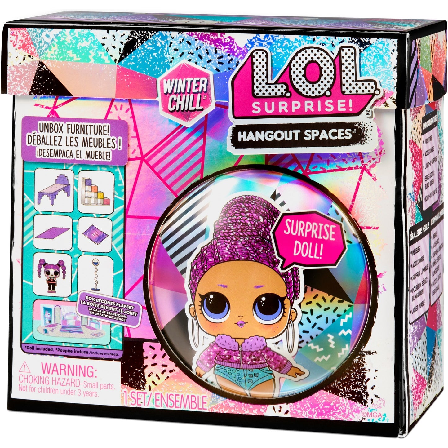 Mga entertainment l.o.l. surprise! winter chill hangout spaces - style 2 pop