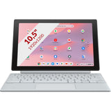 Asus chromebook cm30 detachable cl3001dm2a-r70267 10.5 2-in-1 laptop (zilver | kompanio 520 | mali-g52 2ee mc2 | 8 gb | 64 gb emmc) - afbeelding 1