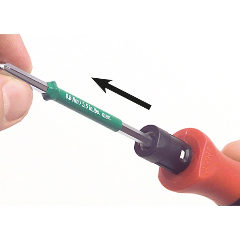 Wiha momentschroevendraaier torquevario-s (zwart rood, 2-delig, 0,04 - 0,46 nm)