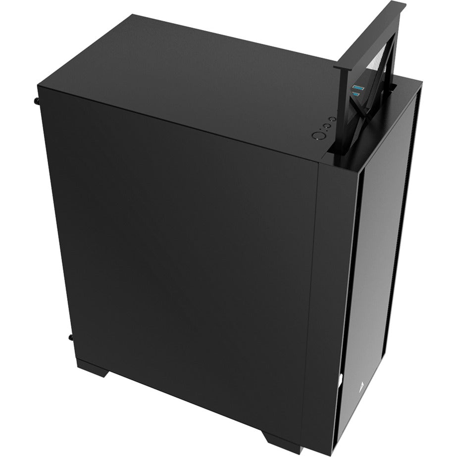 Montech air 1000 silent midi tower behuizing (zwart | 3x usb-a)