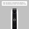 Mill wifi convectorkachel co1500maxwifi3 (wit zwart, 1500 watt, wifi + app control)