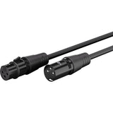 Goobay xlr-aansluitkabel (zwart, 3 meter) - afbeelding 1